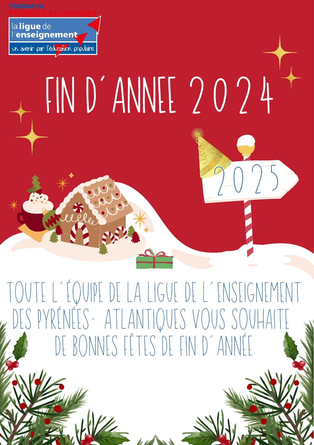 Lire la suite à propos de l’article BONNES FETES DE FIN D’ANNEE 2024